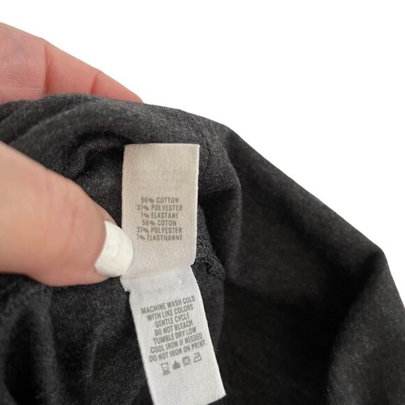 Aerie Heathered Gray High Waisted Flower Cut Out Leggings - Picture 8 of 8